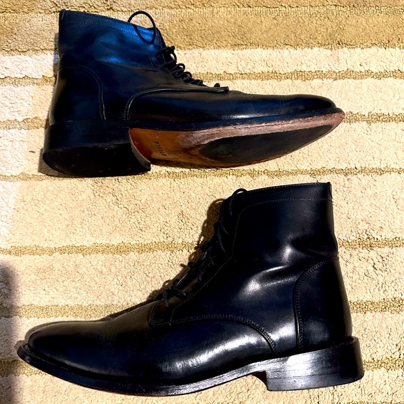 Nisolo Luciano Goodyear Welt Size 9.5 Black Leather Boot - Picture 2 of 8